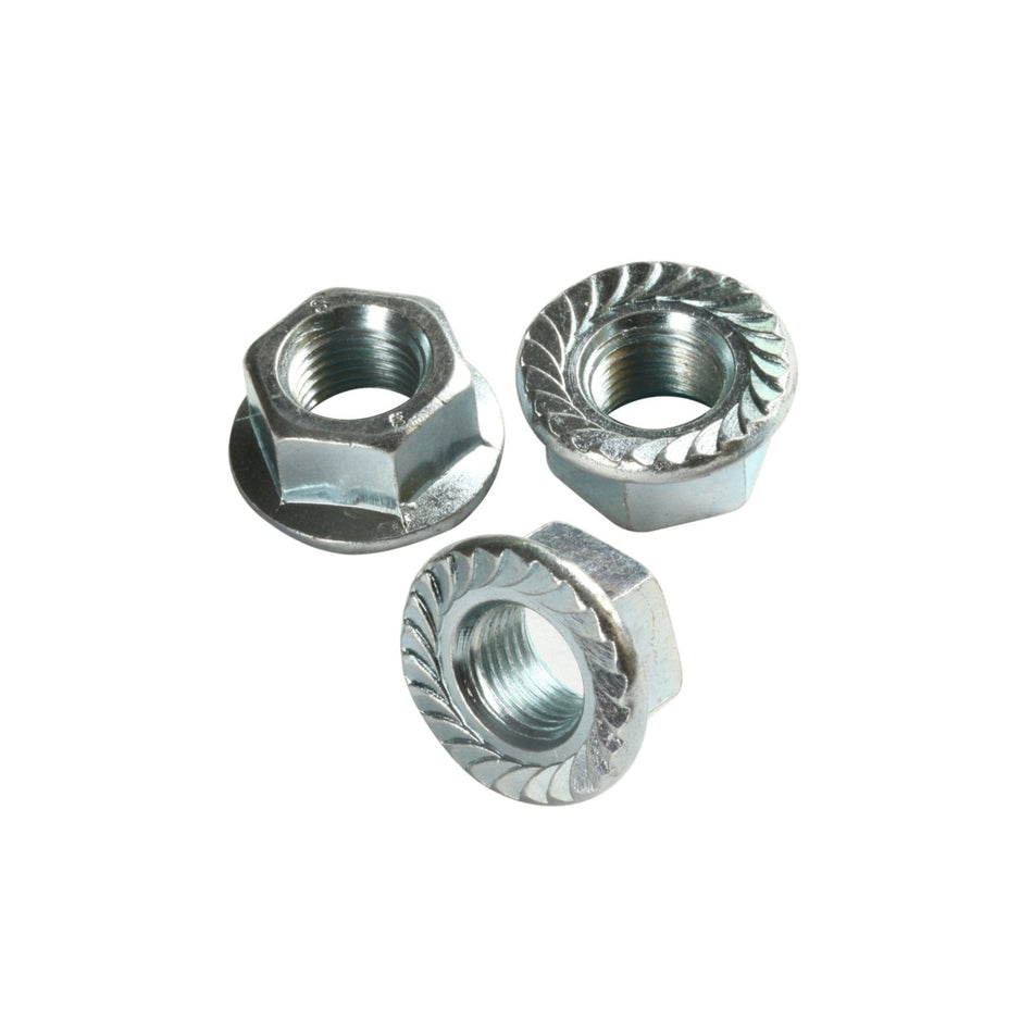 Three GI flange nuts from Speedex Technical