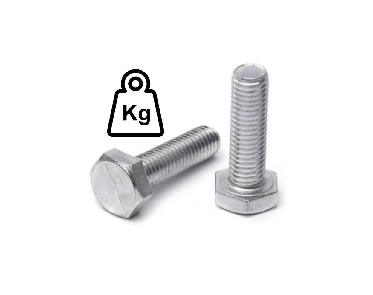 GI Hex Bolt Din 933 - KG