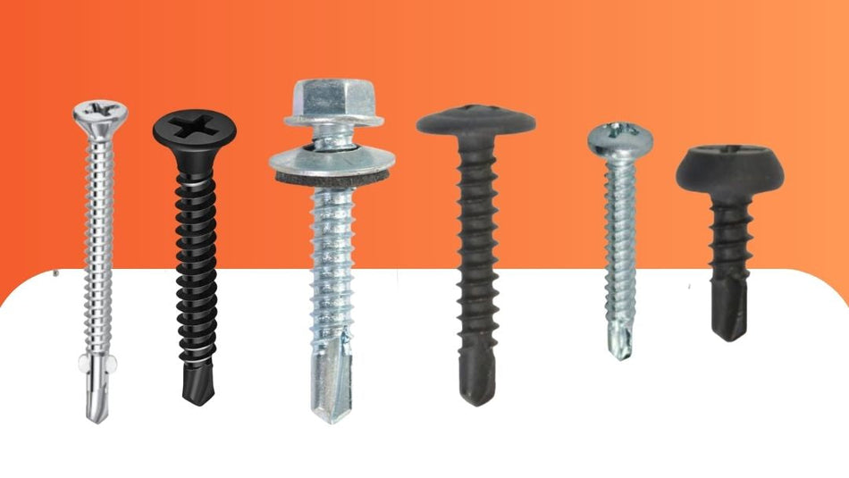all types of screws - sds, sts, drywall