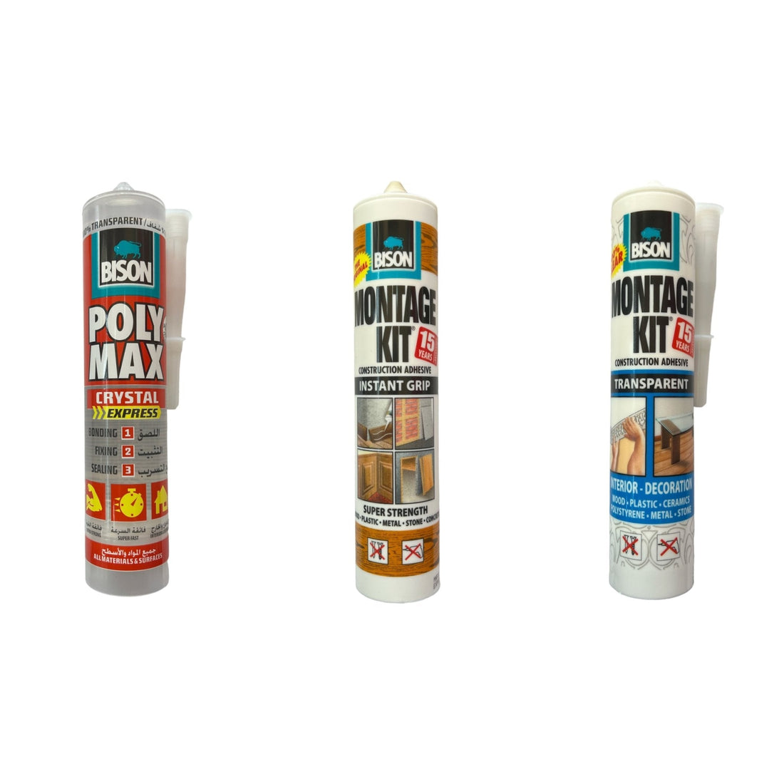 Bison Montage Kit Powerful Adhesive for Materials | Speedex Technical