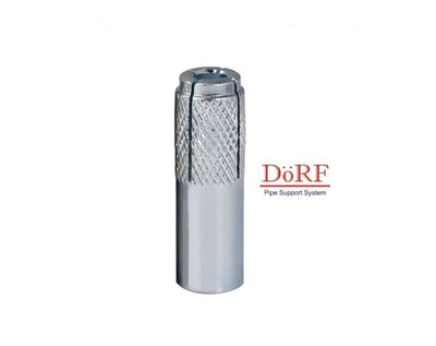 Metal drop-in anchor, DoRF brand.