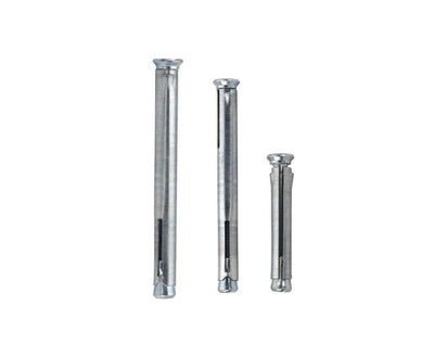 Three Silver GI Metal Frame Anchors
